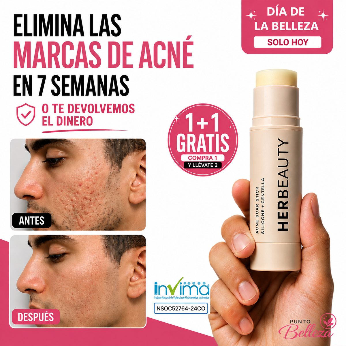 HERBEAUTY - RECUPERE SU PIEL UNIFORME, BELLA Y SIN COMPLEJOS EN 49 DÍAS